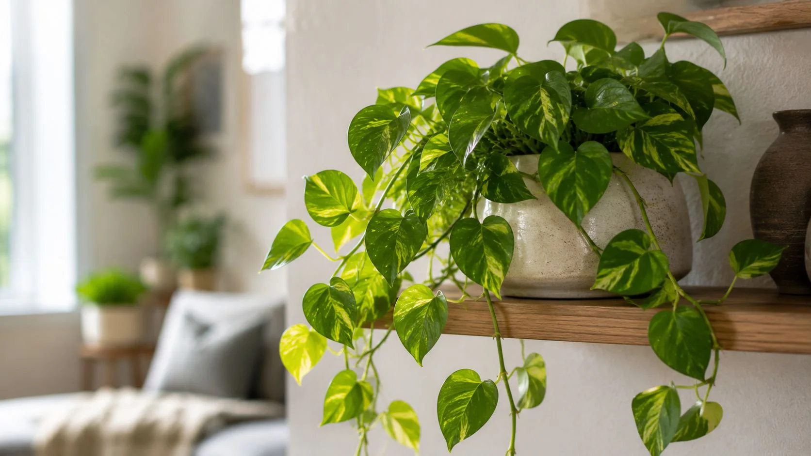 Golden Pothos (Epipremnum aureum)