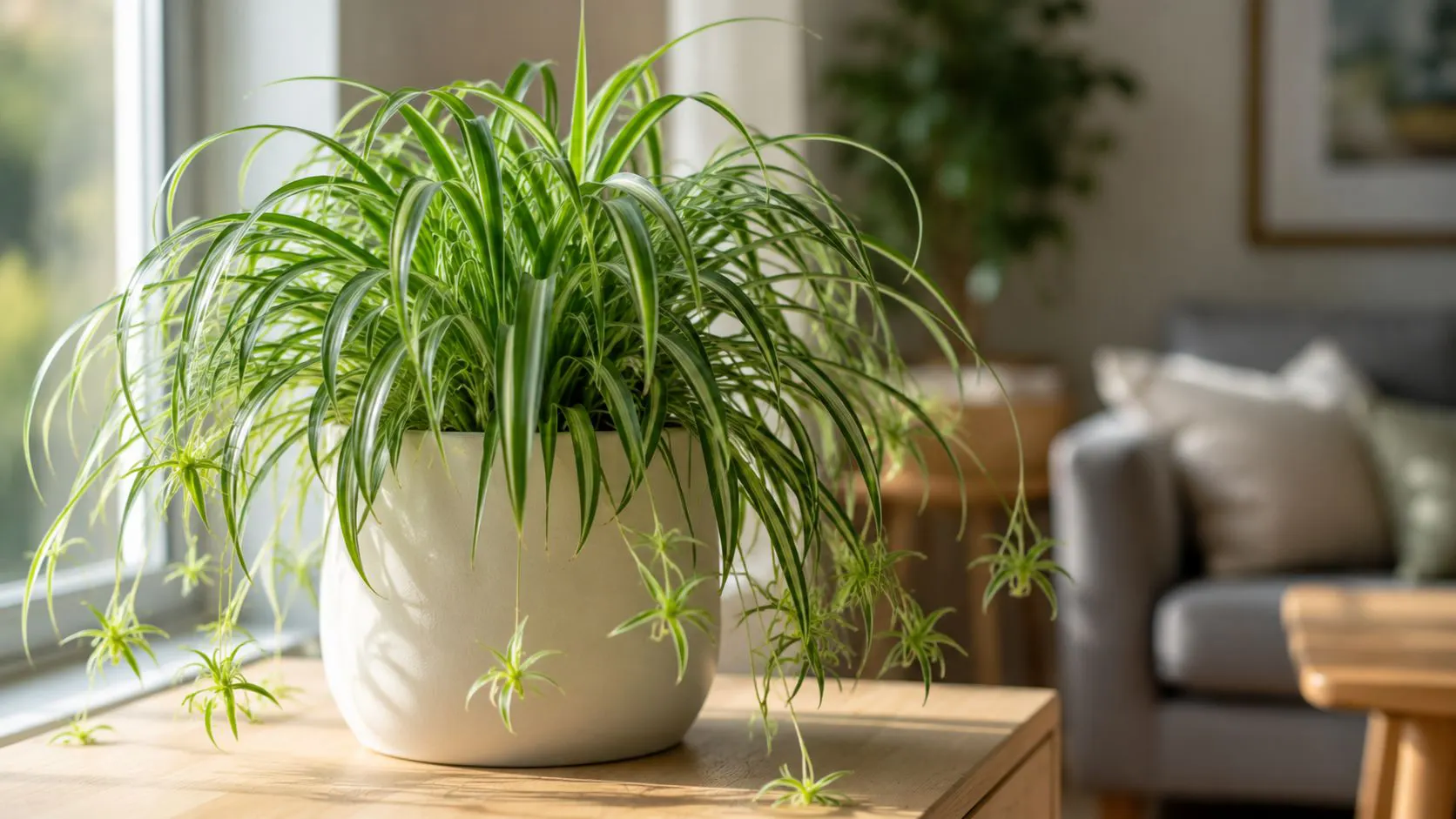 Spider Plant (Chlorophytum comosum)