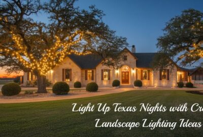 Light Up Texas Nights with Creative Landscape Lighting Ideas