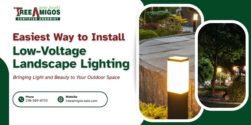 Easiest Way to Install Low-Voltage Landscape Lighting