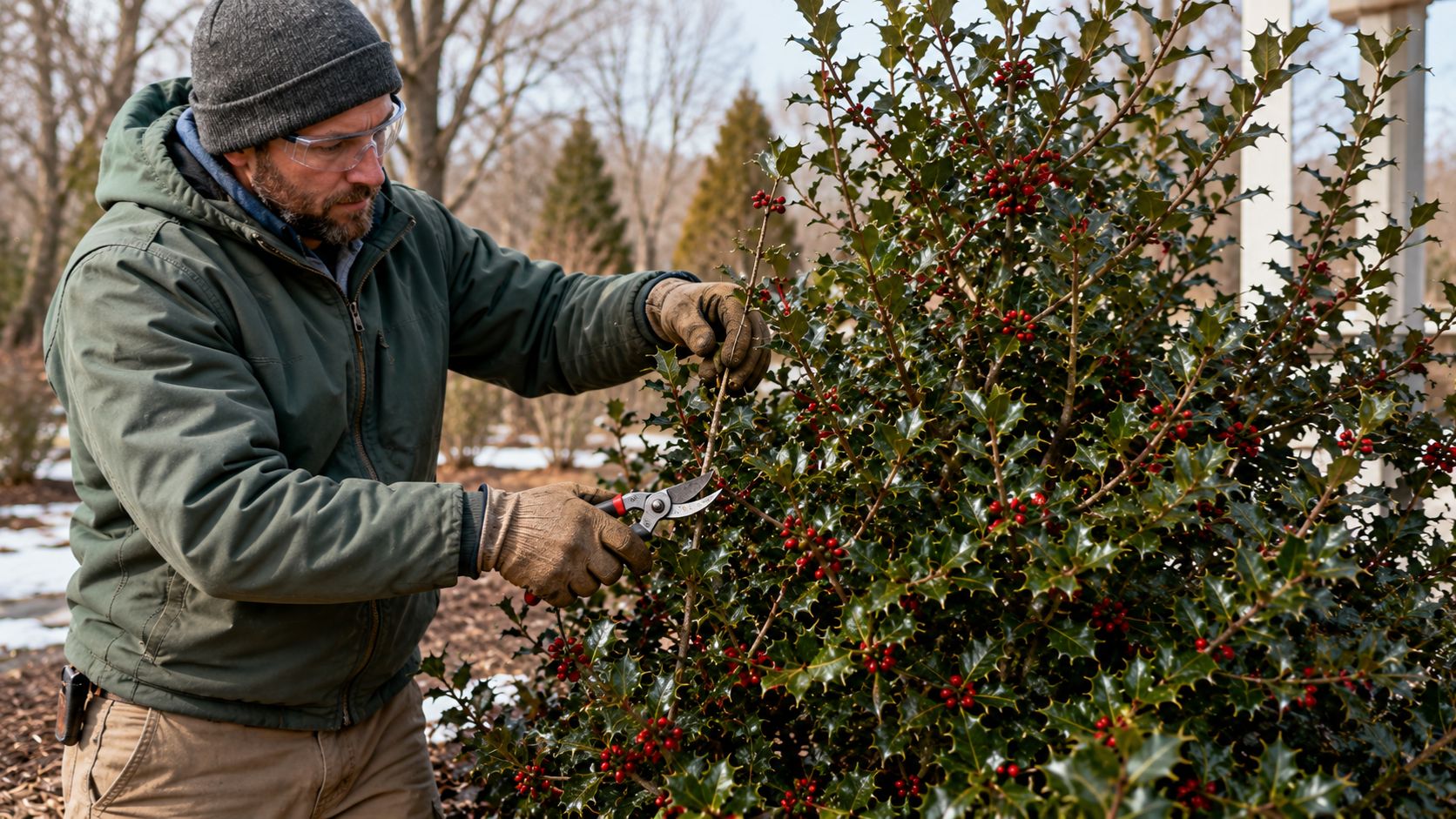 Best Time to Prune Holly