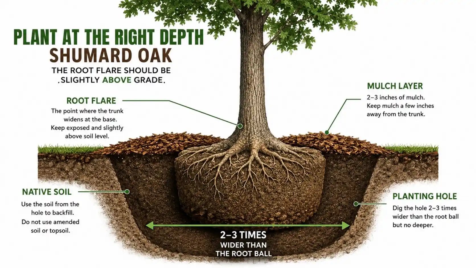 Dig the Hole Correctly Diagram
